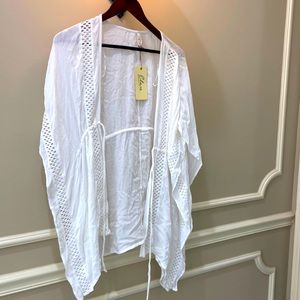 White cover up size small